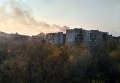 Пожар в Киеве на массиве Татарка на ул. Половецкой