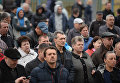 Автоперевозчики митингуют в центре Киева