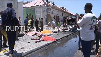 Жертвами теракта в столице Сомали Могадишо стали по меньшей мере семь человек, десять получили ранения
