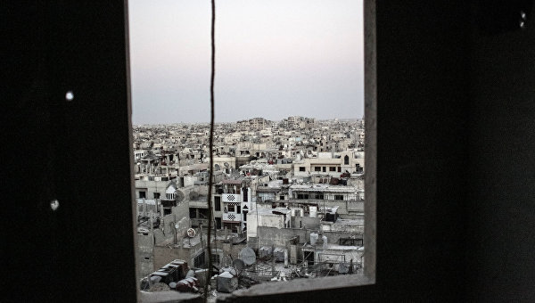 Вид на район Хомса. Архивное фото