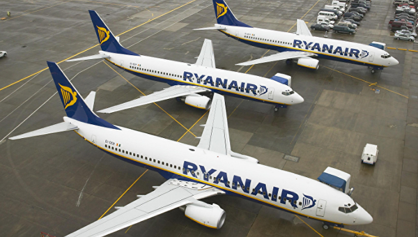 Авиаперевозчик Ryanair. Архивное фото