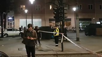 Спецоперация в Осло, на месте обнаруженного взрывного устройства. Видео