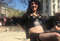 Акция протеста проституток в Париже