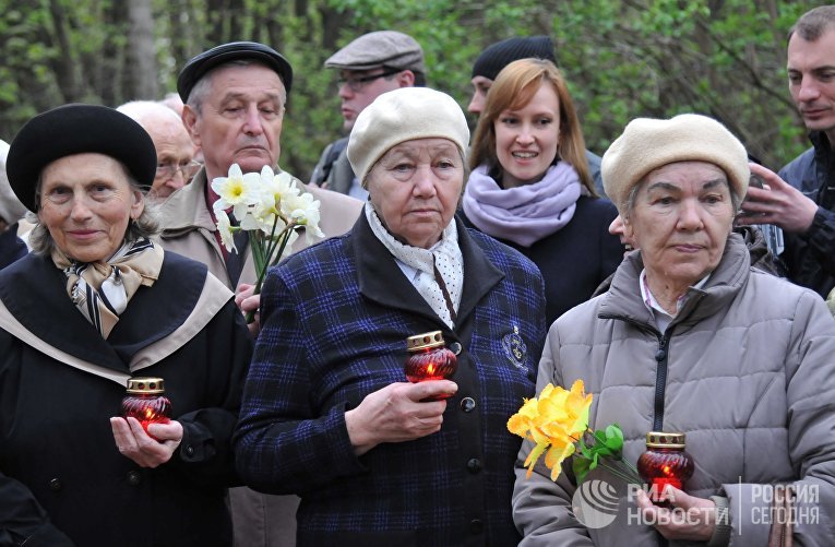 Митинг-реквием в память об узниках фашистских концлагерей во Львове