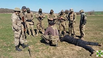 Появилось видео тренировок снайперов в Одесской области