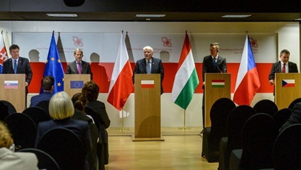 Встреча глав МИД V4 и стран Восточного партнерства в Варшаве