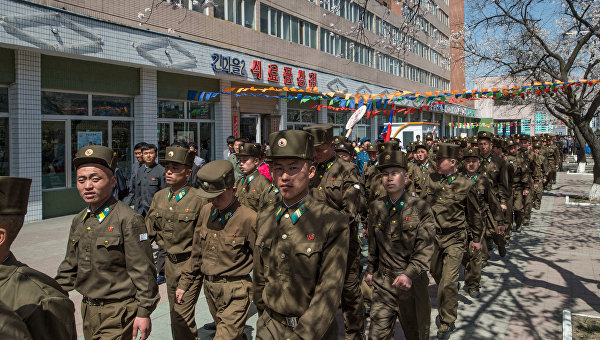 Военнослужащие Корейской народной армии. Архивное фото