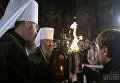 Благодатный огонь из Иерусалима прибыл в Украину