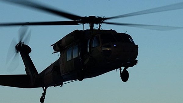 Вертолет, принадлежащий органам безопасности Турции, потерпел катастрофу