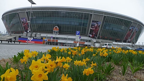 Стадион Донбасс-Арена в Донецке. Архивное фото