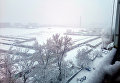 Снегопад в Харькове