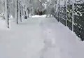Снегопад в Днепре