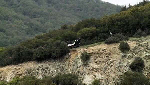 Военный вертолет разбился в Греции