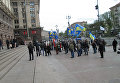 Митинг возле КГГА об использовании украинского языка