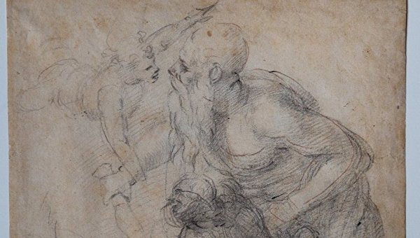Неизвестный рисунок Микеланджело