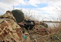 Антитеррористические учения украинских пограничников под Херсоном