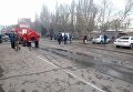 Пожар на рынке в Одессе