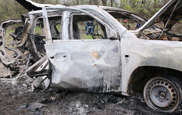Сотрудник ОБСЕ погиб при подрыве автомобиля в Луганской области