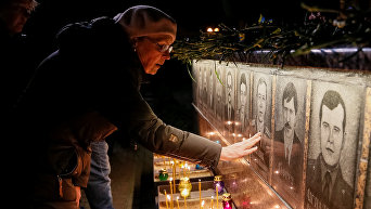 В Славутиче прошла панихида по жертвам аварии на ЧАЭС