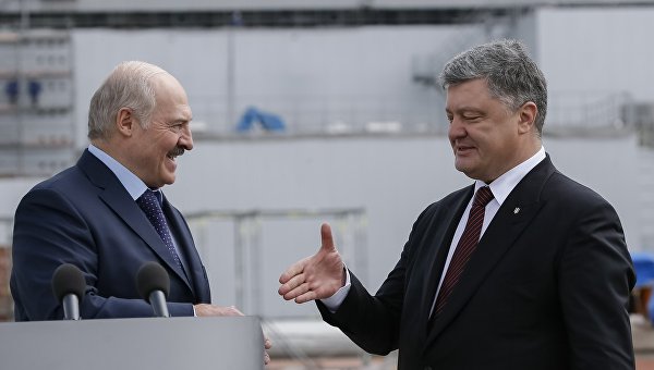 Президенты Украины и Беларуси