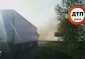 Пожар в лесу под Киевом