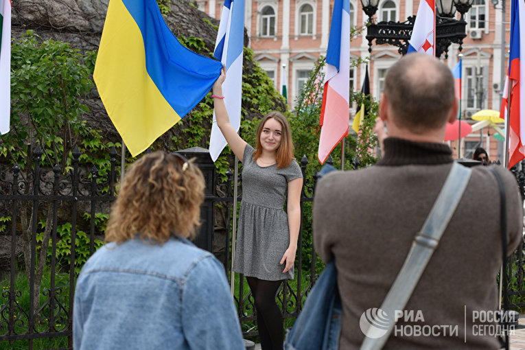 Открытие фан-зоны к Евровидению-2017 в Киеве
