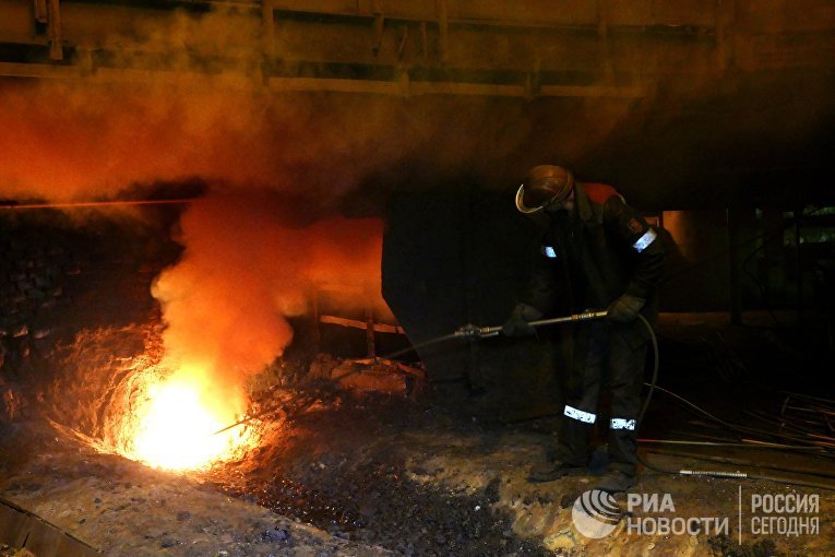 Енакиевский металлургический завод в Донецкой области возобновил свою работу