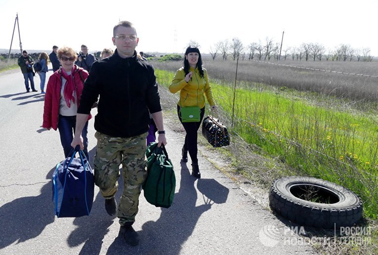 Начало процесса верификации военнопленных на Донбассе
