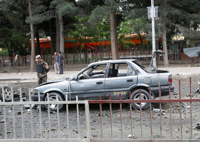 Взрыв недалеко от посольства США в Кабуле