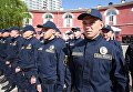 Гвардейцы охраняют общественный порядок в Киеве