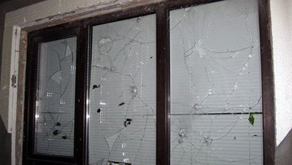Обстрел жилого дома в Харьковской области