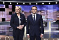 Дебаты Ле Пен и Макрона, 3 мая 2017