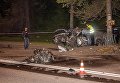 Жуткая авария на Набережной: у Audi от удара вылетел двигатель
