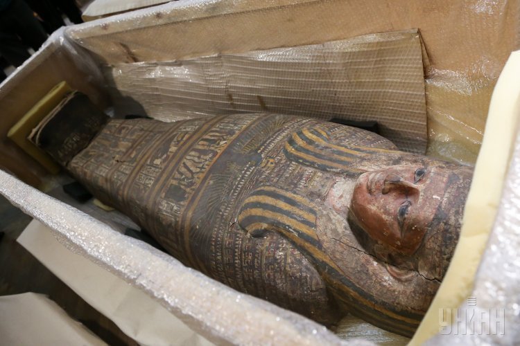 В Киеве представили коллекцию египетских древностей