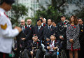 Ветераны Второй мировой войны вспоминают погибших в битве при Гонконге