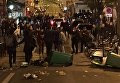 Беспорядки в Париже после второго тура президентских выборов
