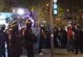 Столкновения демонстрантов и полиции на востоке Парижа