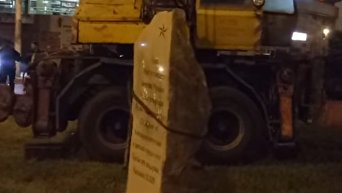Памятный камень маршалу Жукову демонтировали в Одессе