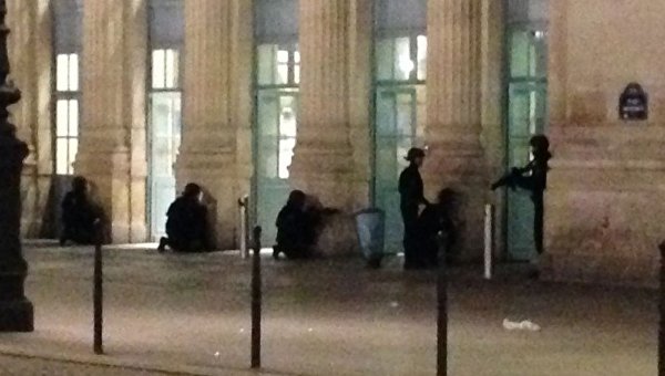 Спецоперация возле Северного вокзала в Париже