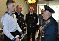 ВМС Украины поздравили с Днем Победы полковника в отставке, ветерана ВОВ Ивана Кулибабу