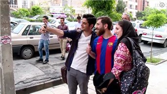 Иранский двойник Месси выдает себя за звезду Барселоны