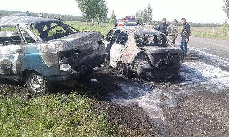Смертельная авария, которая произошла между населенными пунктами Покровск и Селидов.