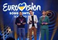 Ведущие Евровидения-2017 Владимир Остапчук, Александр Скичко и Тимур Мирошниченко
