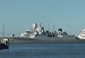 Шесть кораблей НАТО в порту Таллина. Видео