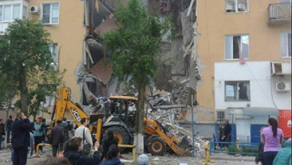 Взрыв в жилом доме Волгограда