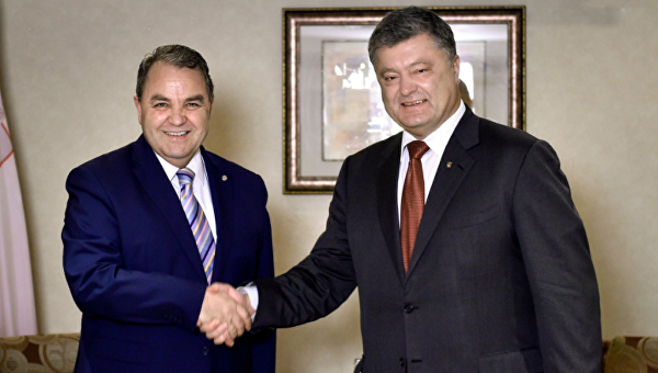 Президент Украины со спикером парламента Мальты