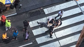 Наезд автомобиля на пешеходов в Нью-Йорке
