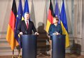 Порошенко и Меркель провели совместную пресс-конференцию