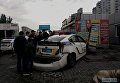 В Одессе автомобиль полиции попал в ДТП