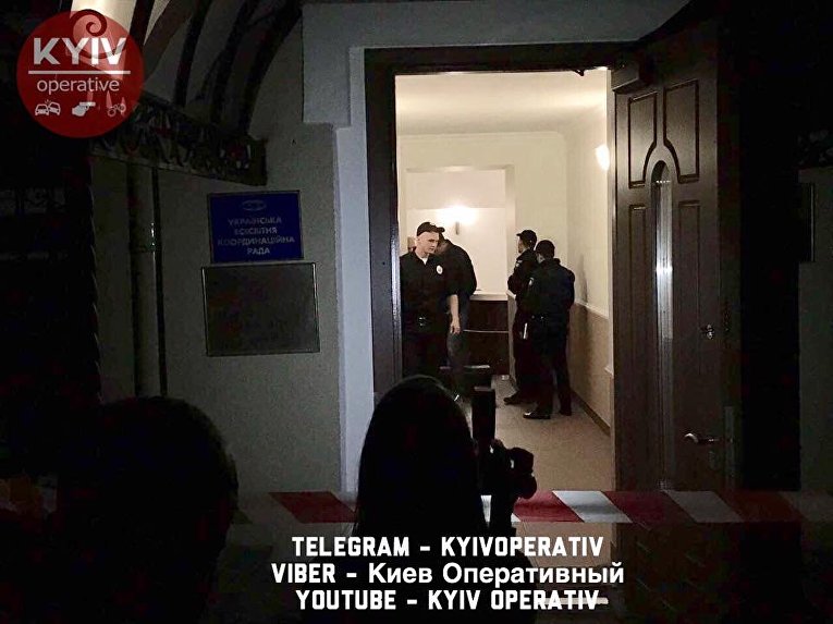 Взрыв произошел в офисе Конгресса украинских националистов в Киеве